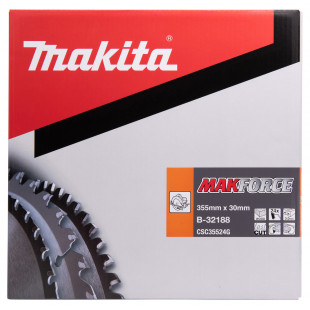 Makita Kreissägeblatt für 5143R 355 x 30 mm Holz Sägeblatt 24 Zähne B-32188