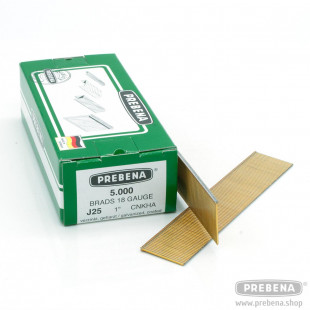 PREBENA J25CNKHA Stauchkopfnägel Brads verzinkt geharzt