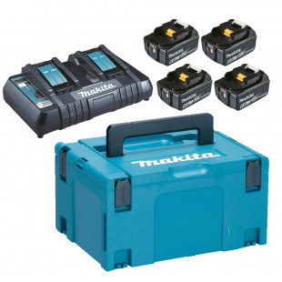 Makita Akku Power Source Kit 4 x 6,0 Ah LXT 18 V