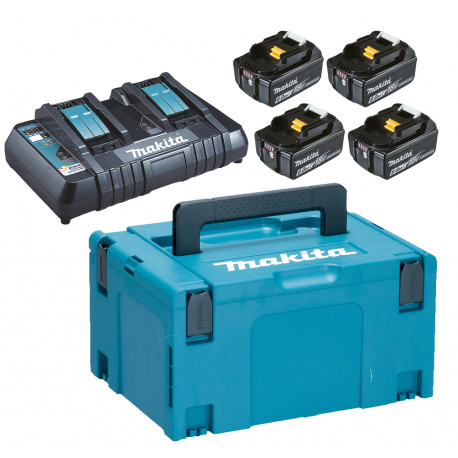 Makita Akku Power Source Kit 4 x 6,0 Ah LXT 18 V