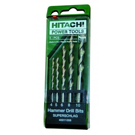 Hitachi Bohrerkassette SUPERSCHLAG 5tlg.