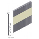 3,1 x 90 mm Verzinkt  34° Streifennägel 